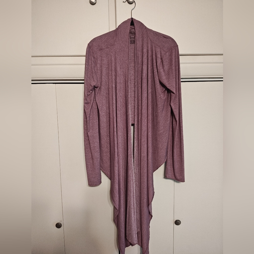 Patagonia Dusty Rose Open-Front Waterfall Cardigan